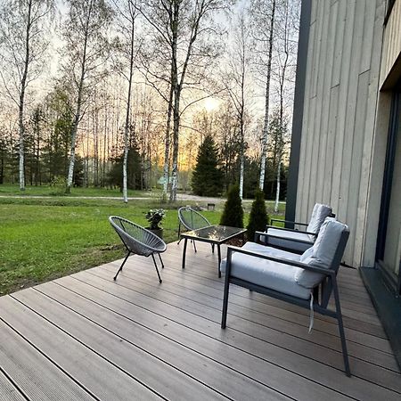 Albatross Getaway By The Sea, Spa And Forest With A Terrace Ķesterciems Extérieur photo