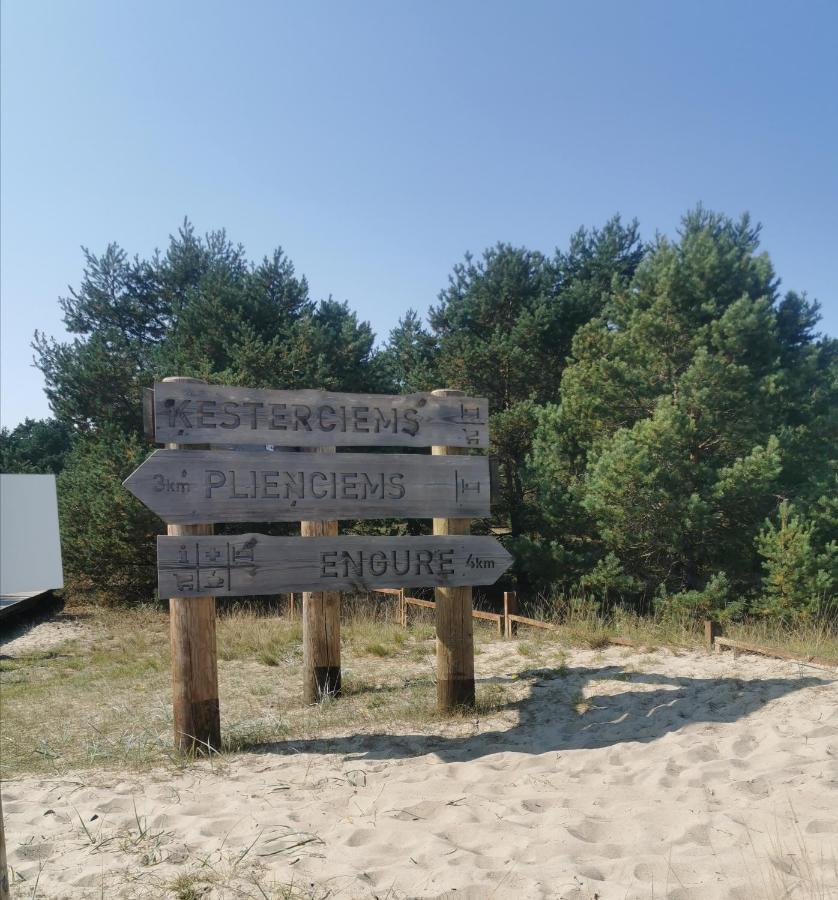 Albatross Getaway By The Sea, Spa And Forest With A Terrace Ķesterciems Extérieur photo